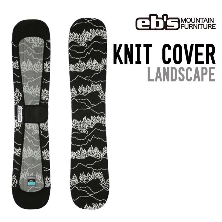 eb's エビス 26-27  KNIT COVER LANDSCAPE ランドスケープ #4600318 スノーボード ボードケース