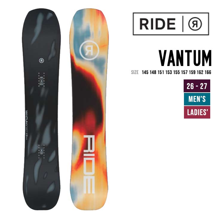RIDE ライド 26-27  VANTUM ヴァンタム スノーボード