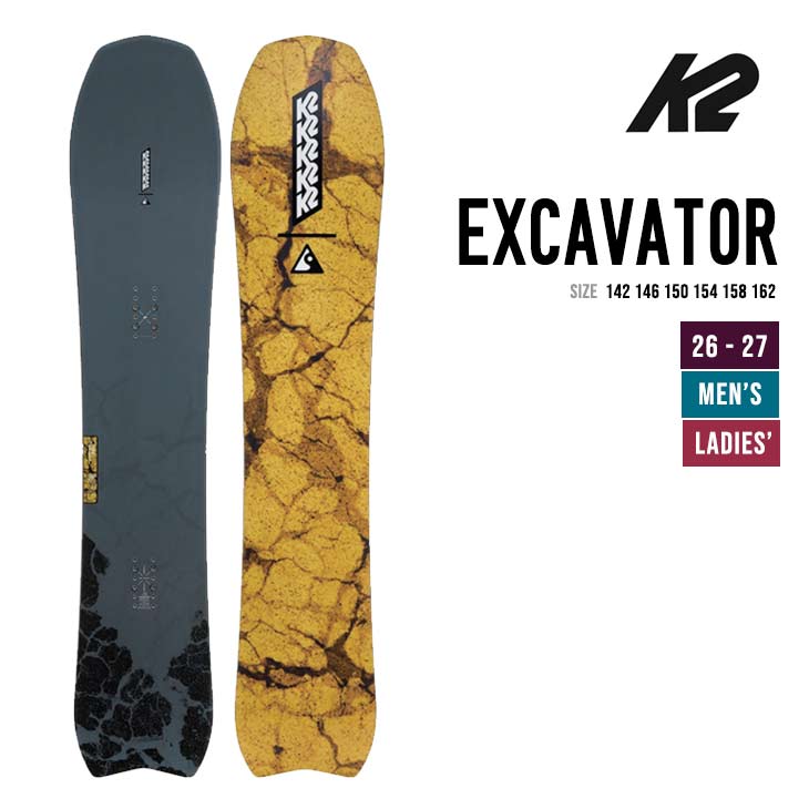 K2 26-27 ケイツー EXCAVATOR エクスカベーター スノーボード スノボ Unisex