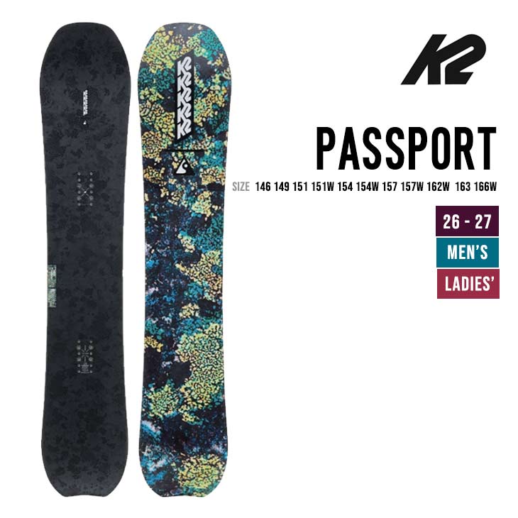 K2 ケイツー 26-27  PASSPORT スノーボード