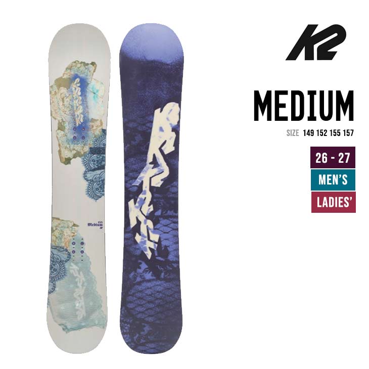 K2 26-27 ケイツー MEDIUM ミディアム スノーボード スノボ Unisex