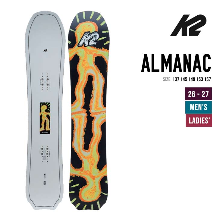K2 26-27 ケイツー ALMANAC アルマナック スノーボード スノボ Unisex