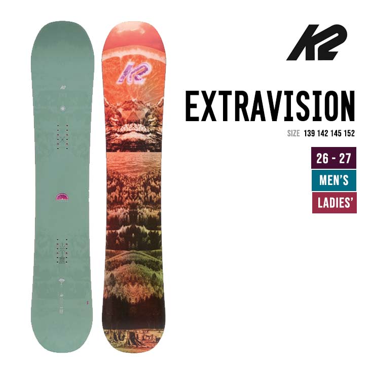 K2 26-27 ケイツー EXTRAVISION エクストラビジョン スノーボード スノボ Women's