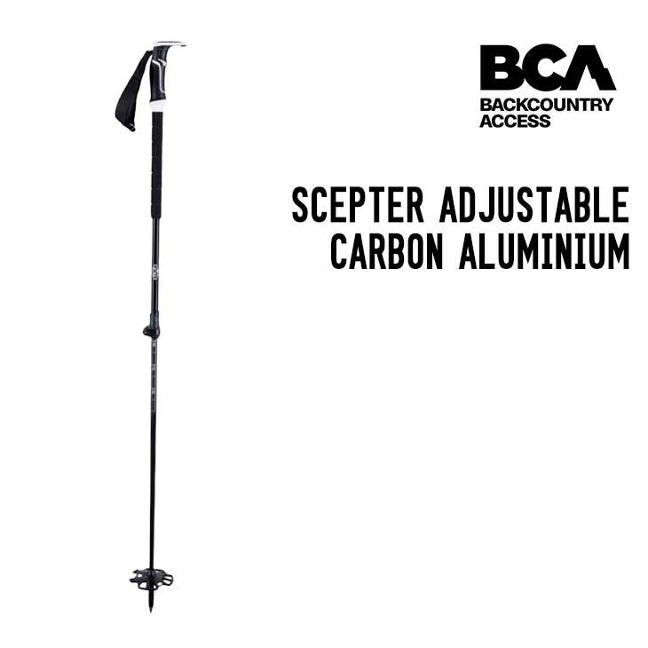 BCA ビーシーエー  SCEPTER ADJUSTABLE CARBON ALUMINIUM セプター アジャスタブル カーボン アルミニウム ポール ストック C2005006010