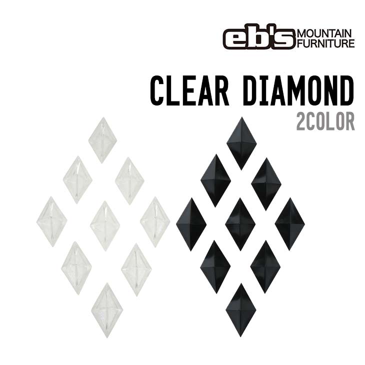 eb's エビス 26-27 CLEAR DIAMOND デッキパッド スノボ スノーボード クリアダイヤモンド #4600520