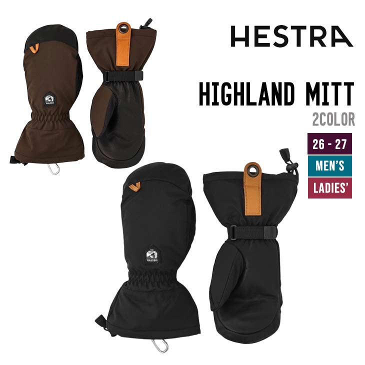 HESTRA ヘストラ 26-27 HIGHLAND MITT ハイランド ミット 31221 スノーボード グローブ