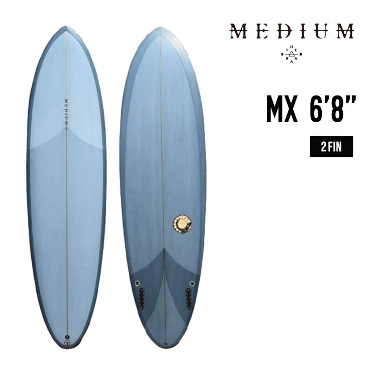 Medium The Brand ミディアム MX 6'8" サーフボード BEVELED RAIL TWINZER PIN