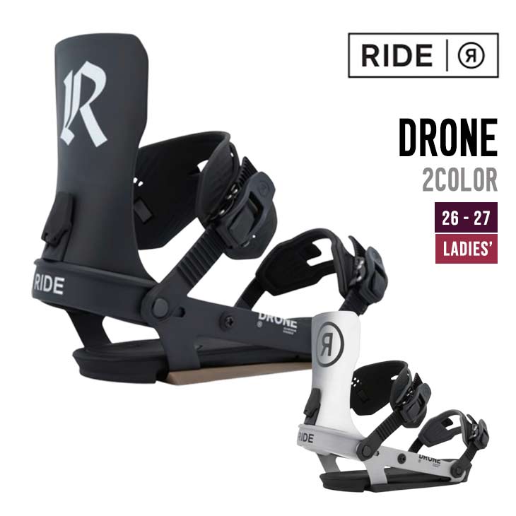 26-27 RIDE ライド  DRONE WOMENS ドローン スノーボード ビンディング スノボ
