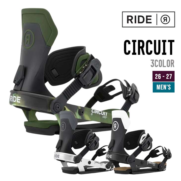 26-27 RIDE ライド  CIRCUIT サーキット スノーボード ビンディング スノボ
