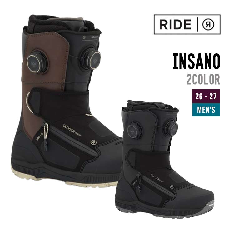 RIDE ライド 26-27  INSANO インサノ スノーボード ブーツ