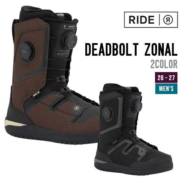 RIDE ライド 26-27  DEADBOLT ZONAL デッドボルト ゾナル スノーボード ブーツ