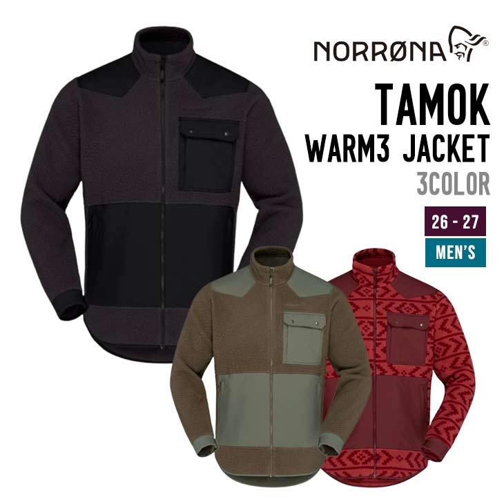 NORRONA ノローナ 26-27  TAMOK WARM3 JACKET M'S スノーボード スキー