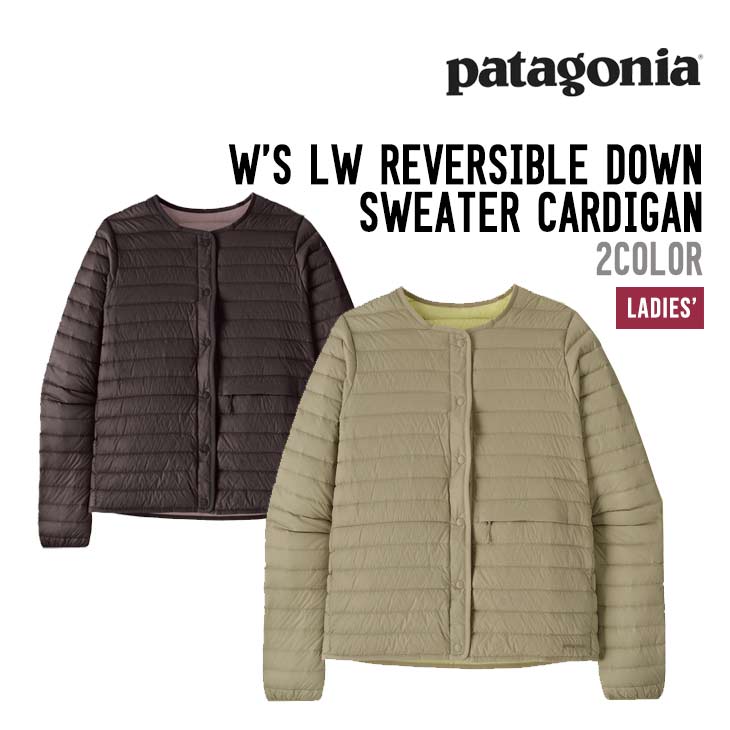 PATAGONIA パタゴニア 26-27  W'S LW REVERSIBLE DOWN SWEATER CARDIGAN