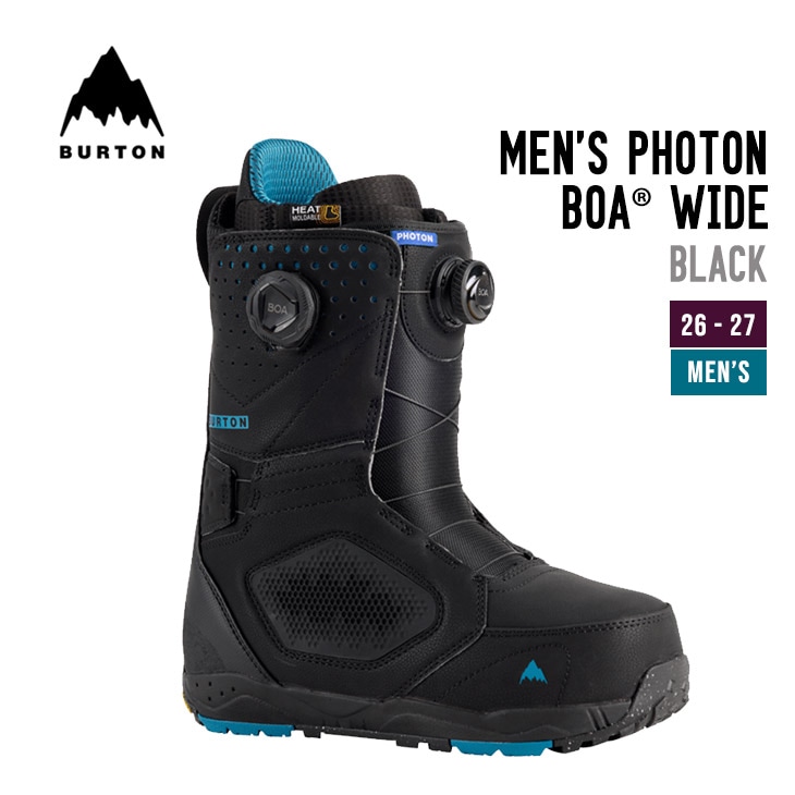 BURTON バートン 26−27  MEN'S PHOTON BOA?? WIDE メンズ フォトン ワイド スノーボード ブーツ 27WIN-150861