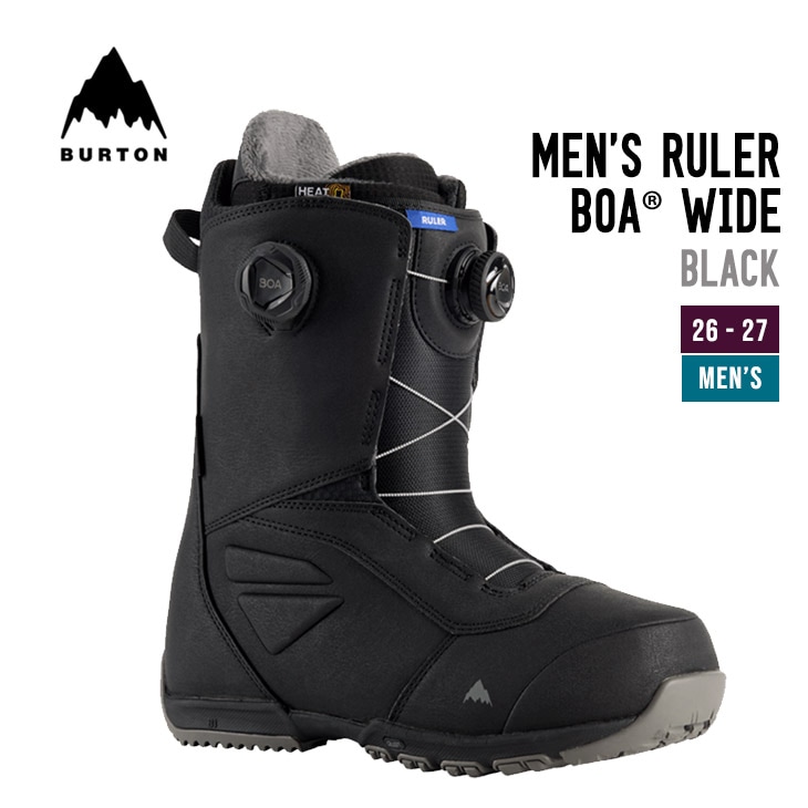 BURTON バートン 26−27  MEN'S RULER BOA?? WIDE メンズ ルーラー ワイド スノーボード ブーツ 27WIN-203171