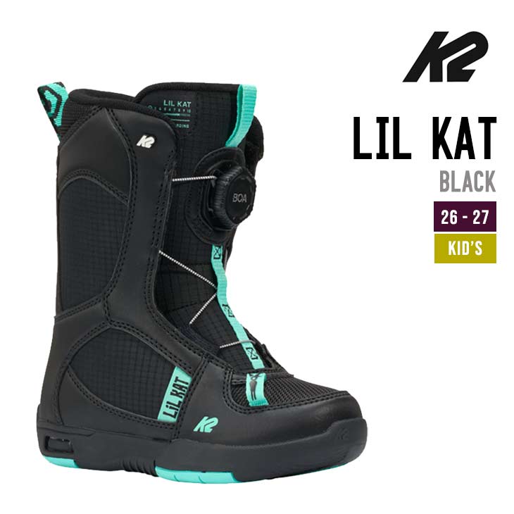 26-27 K2 ケーツー  LIL KAT リル キャット スノーボード ブーツ キッズ