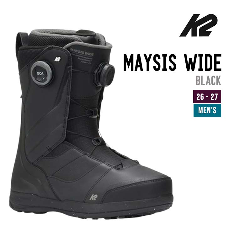 26-27 K2 ケーツー  MAYSIS WIDE メイシス ワイド スノーボード ブーツ