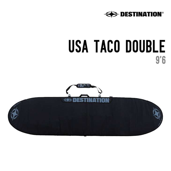 26-27 DESTINATION ディスティネーション USA TACO DOUBLE タコダブル 9'6 サーフボードケース