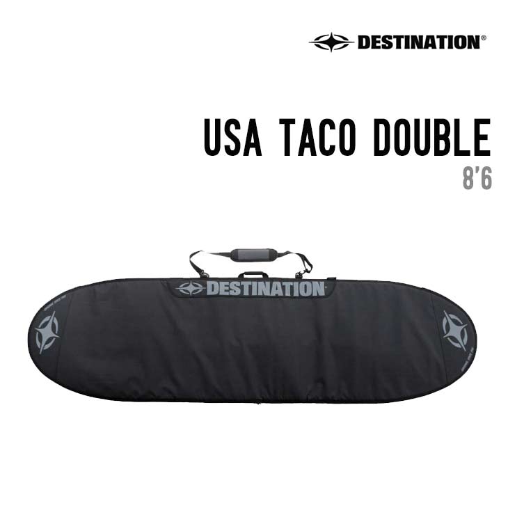 26-27 DESTINATION ディスティネーション USA TACO DOUBLE タコダブル 8'6 サーフボードケース