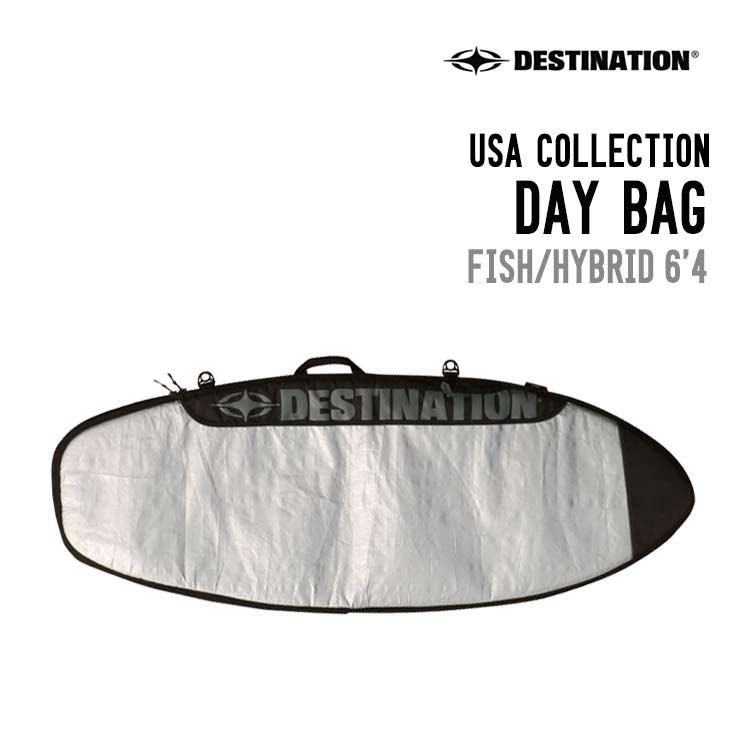 DESTINATION デスティネーション 26-27 DS ﾃﾞｲﾊﾞｯｸﾞUSA FISH-HYBRID 6'4 サーフィン