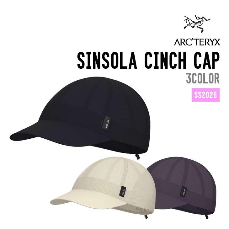 ARC'TERYX アークテリクス SINSOLA CINCH CAP シンソラ シンチ キャップ