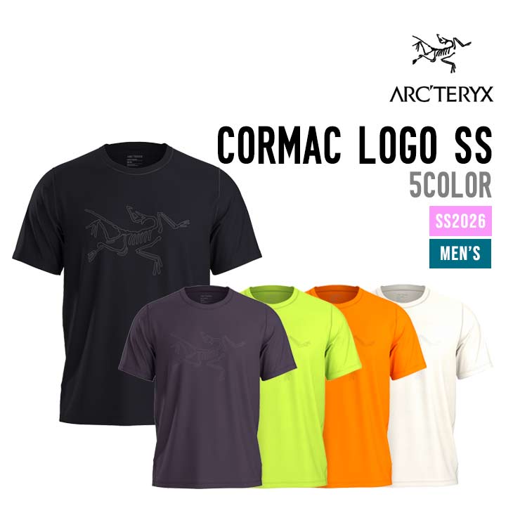 ARC'TERYX アークテリクス  CORMAC LOGO SS メンズ