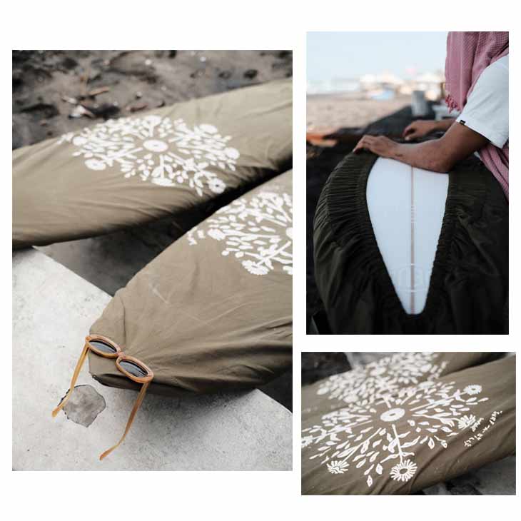 INDONESIAN BATIK CANVAS DECK WRAP - 2