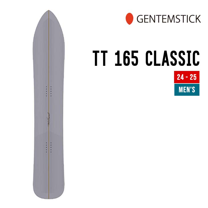 スノーボード GENTEMSTICK TT165 CLASSIC 22-23 25-26 T.T 165 CLASSIC - GENTEMSTICK Official Web | THE