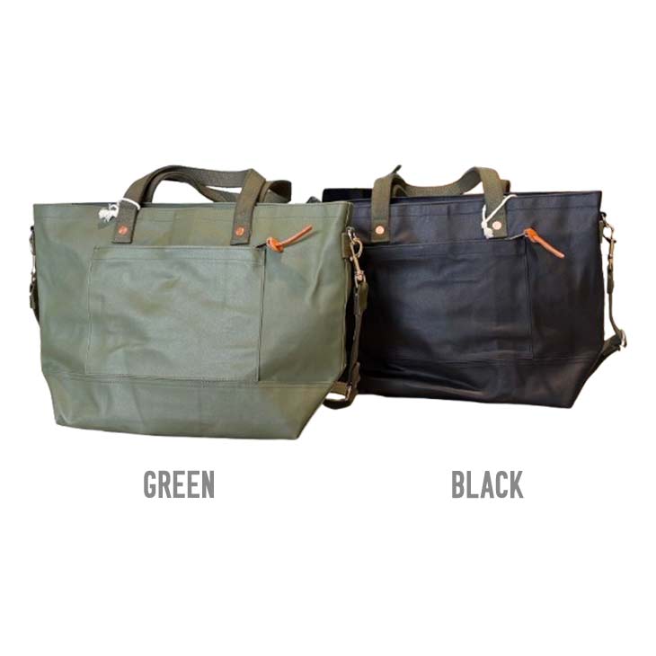 DEFORMASI WASABI ワサビ DURABLE TENT TOTE Sサイズ 11L テントバッグ - 1