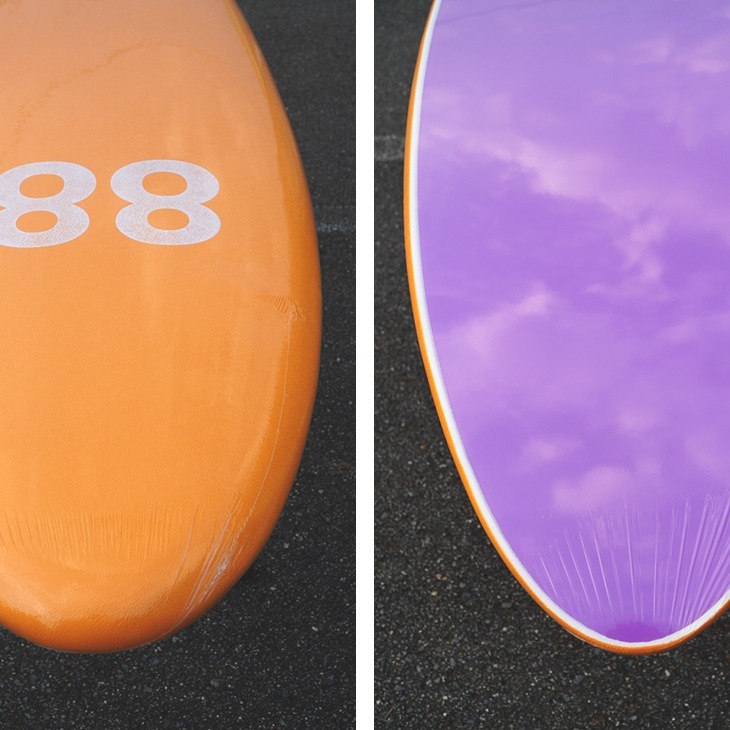 88SURFBOARDS 6'4 RAOUNDTAIL | SURF,サーフボード,スポンジ