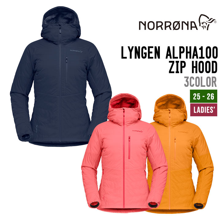LYNGEN ALPHA100 ZIP HOOD - 1