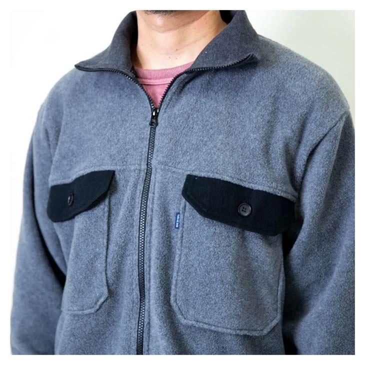 TURN ME ON ターンミーオン ZIP UP フリース ジャケット 125-608 - 1