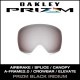 SPARE LENS [AIRBRAKE/SPLICE/CANOPY/AFRAME2.0/CROWBAR/ELEVATE] [PRIZM BLACK IRIDIUM]