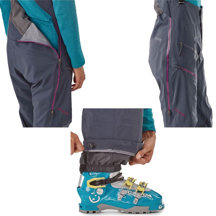 パタゴニア ウィメンズ パウスレイヤー ビブ PATAGONIA W'S