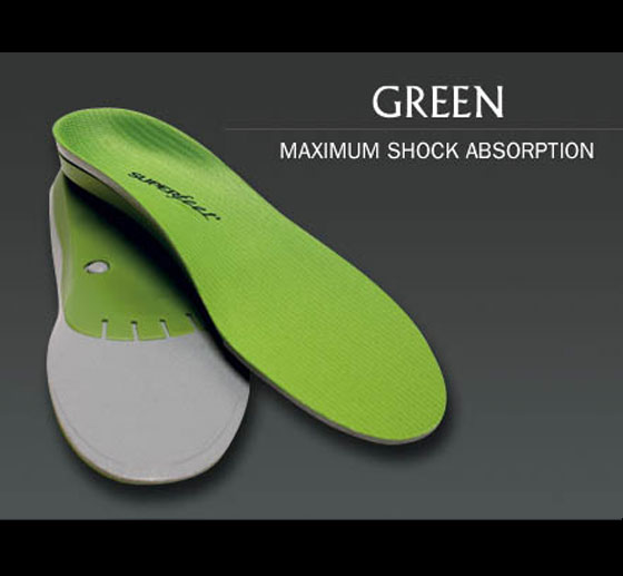 SUPER FEET [GREEN] [TRIM FIT] - 1