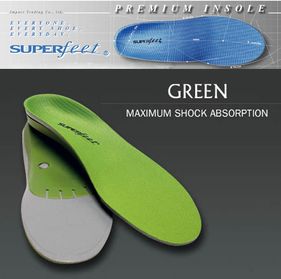 SUPER FEET [GREEN] [TRIM FIT] - 3