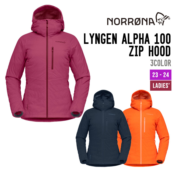Norrona ノローナ lyngen Alpha100 Zip Hood L
