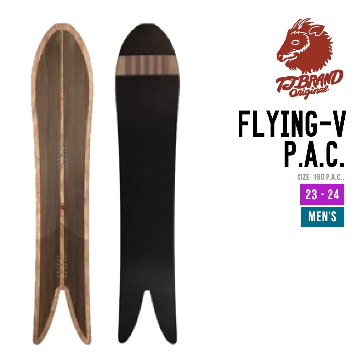 スノーボード TJ BRAND FLYING-V 楽天市場】TJ-BRAND ティージェイブランド 24-25 FLYING-V P.A.C