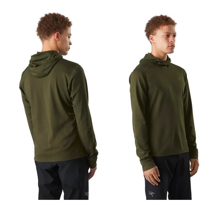 ARC&#39;TERYX - アークテリクス　モータスarフーディー　Sサイズ 今すぐ使いたい！長袖ベースレイヤー ARC'TERYX Motus AR Hoody