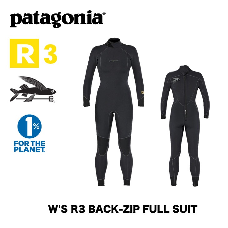 W'S R3 BACK-ZIP FULL SUIT [4.53.5mm]