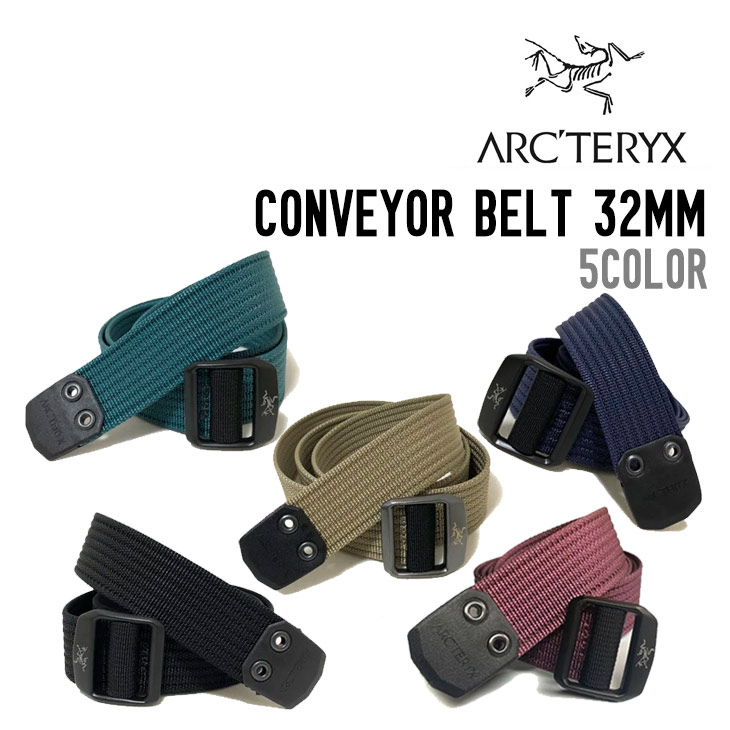 アークテリクス　ベルト　ネイビー ARC'TERYX アークテリクス コンベヤーベルト38mm ウェビング