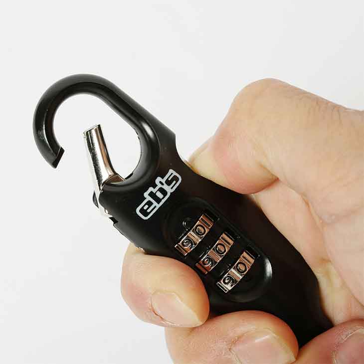 eb's エビス 27 COIL WIRE LOCK 鍵 コイルワイヤーロック #4600802 - 1