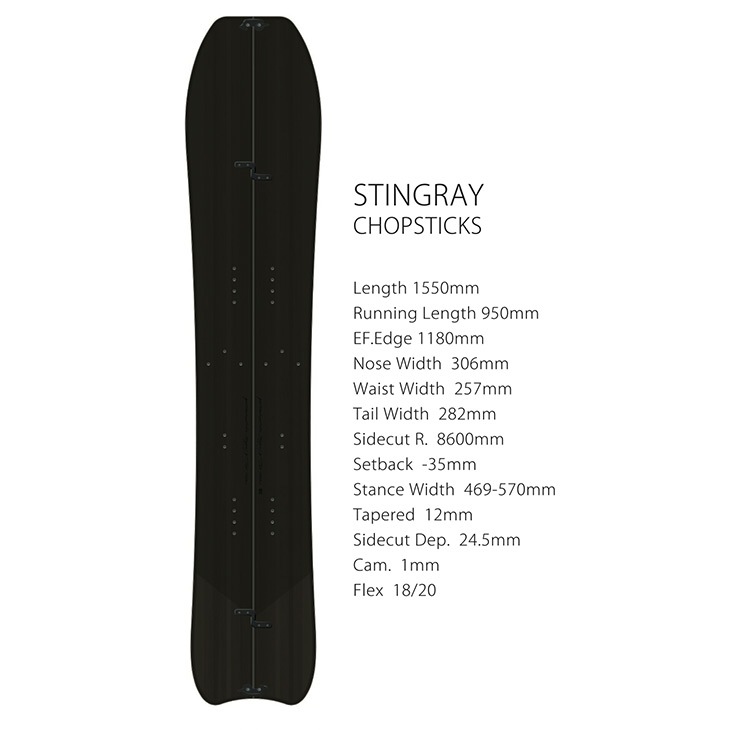 ゲンテンスティック＊STINGRAY CHOPSTICK 24-25 STINGRAY CHOPSTICKS - GENTEMSTICK Official Web | THE