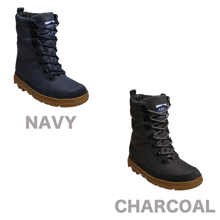 AREth アース スノーブーツ ネイビー Vibram 公式》AREth アース