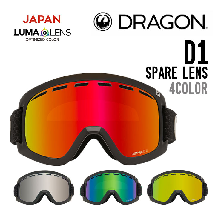 DRAGON D1 SPARE LENS | SIDECAR ONLINE SHOP