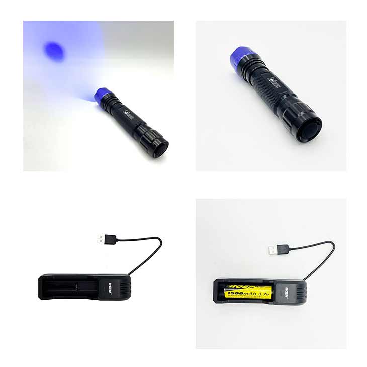 HIGH POWER UV HANDY LIGHT SET - 4