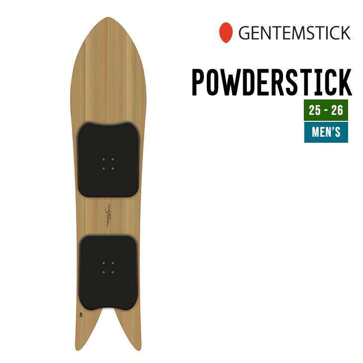 GENTEMSTICK ゲンテンスティック パウダースティック 雪板 ゲンテンスティック true,パウダースティック GENTEMSTICK