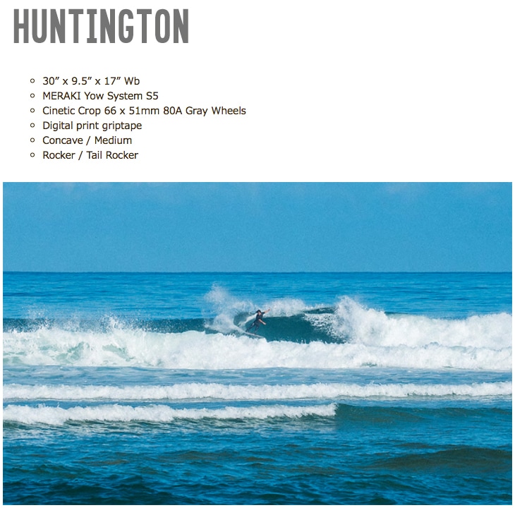 ヤウ サーフスケート ハンティントン YOW SURF SKATE HUNTINGTON 30