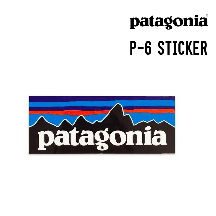 パタゴニア P-6 ステッカー PATAGONIA P-6 STICKER | SNOW