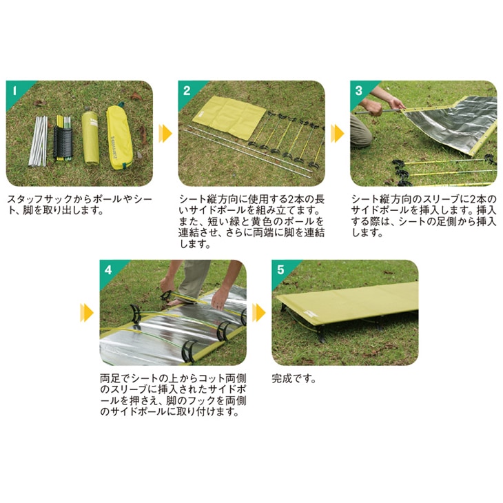 サーマレスト ウルトラライトコット THERMAREST ULTRALITE COT | CAMP